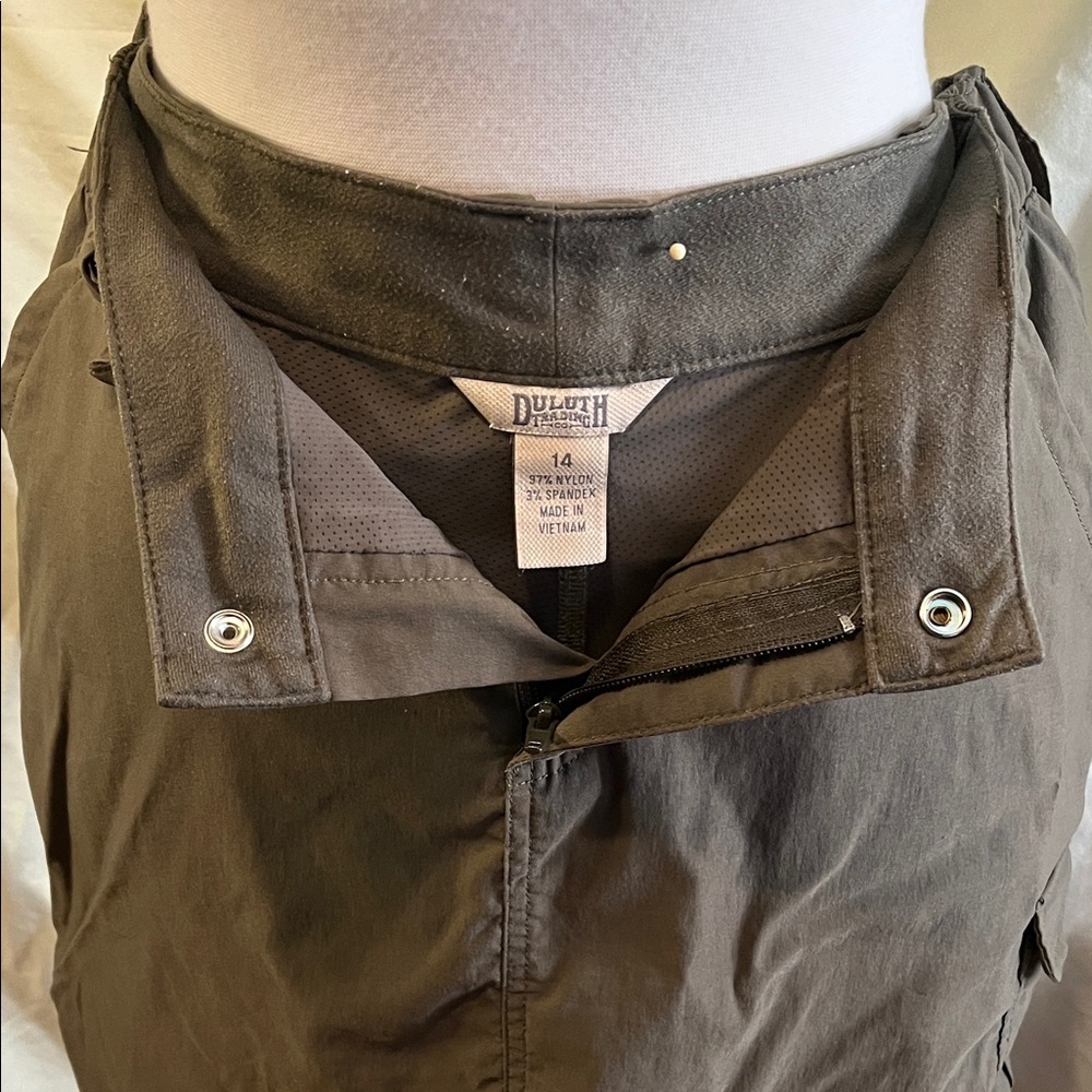 Duluth Trading Co Brown Skort - Picture 2 of 7